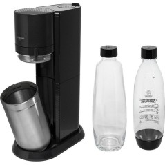 SodaStream DUO Sparkling Water Maker - Stylish Black - Create Refreshing Drinks at Home!